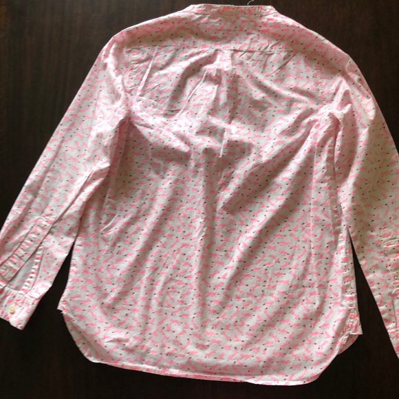 Crewcuts Long sleeves shirt pink and white - Picture 6 of 6